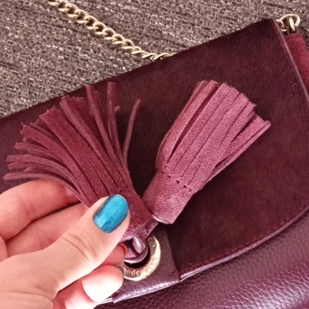 💞RARE Kate Spade💞 - Sequoia Avenue Greer Clutch (Leather, Suede, & Calf Hair)